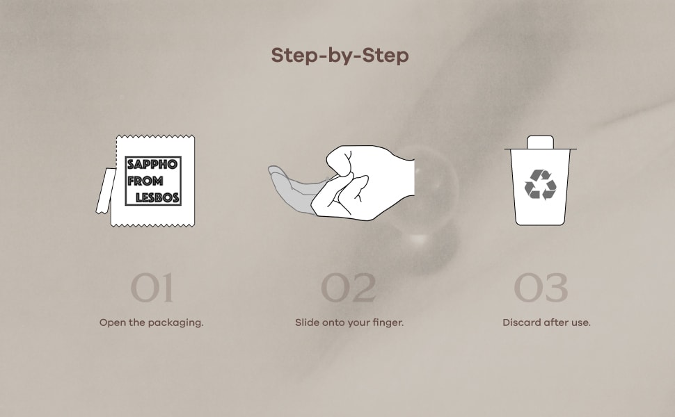 薩福 【乳膠過敏推薦】聚氨酯指套 成人女同情趣用品les女用 1盒裝(12隻)