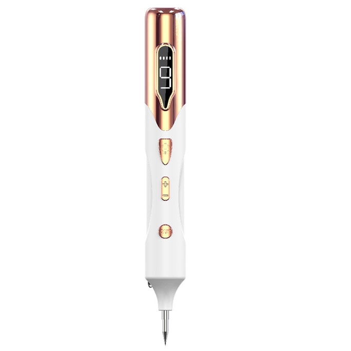 Home use small white mole point pen to remove spots spot mole remover laser beauty instrument gold color