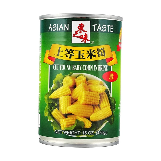 东之味 上等玉米笋段 425g【可沙拉炒菜涮火锅麻辣烫】