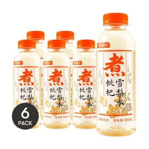 可可满分 枇杷雪梨水 500ml *6【6份超值装】【滋润清肺 巨巨巨降火!】【低卡低糖0脂】