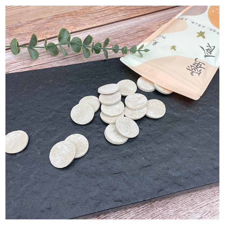 [台灣直郵]茶粒茶 茶食系列 梅餅 220g 3