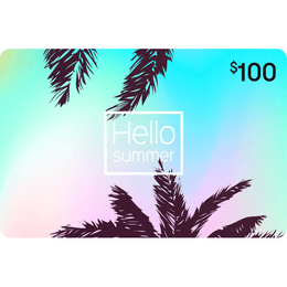 E-giftcard $100