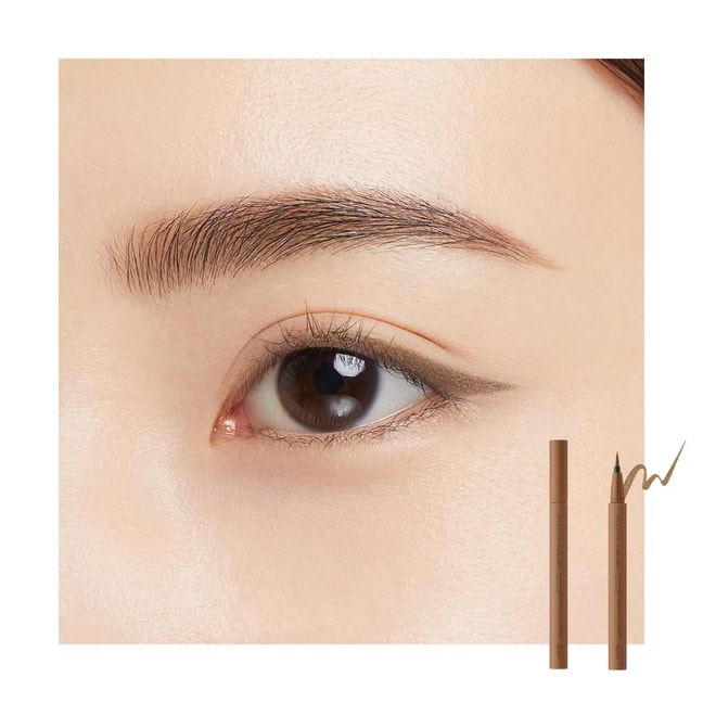 日本ETTUSAIS艾杜纱 随星轻彩眼线液笔 0.1mm精细 清透微闪珠光 舒缓低敏养肤 防水耐汗 #07 玩偶熊棕色