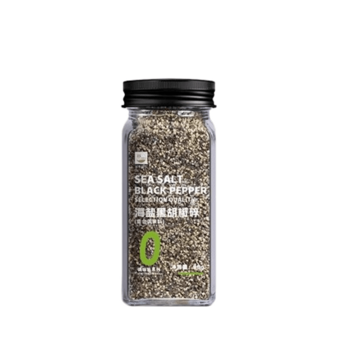 Sea salt, black peppercorns, ground powder, freshly ground mixed seasoning, low-fat, 95g/bottle