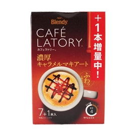 "Blendy ® Kafera tree ®" Stick a Thick Caramel Macchiato 7 pack
