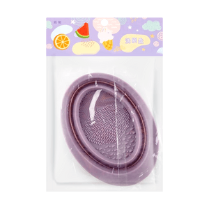 브러쉬 클렌징 접이식 스크럽 볼 귀여운 핑크