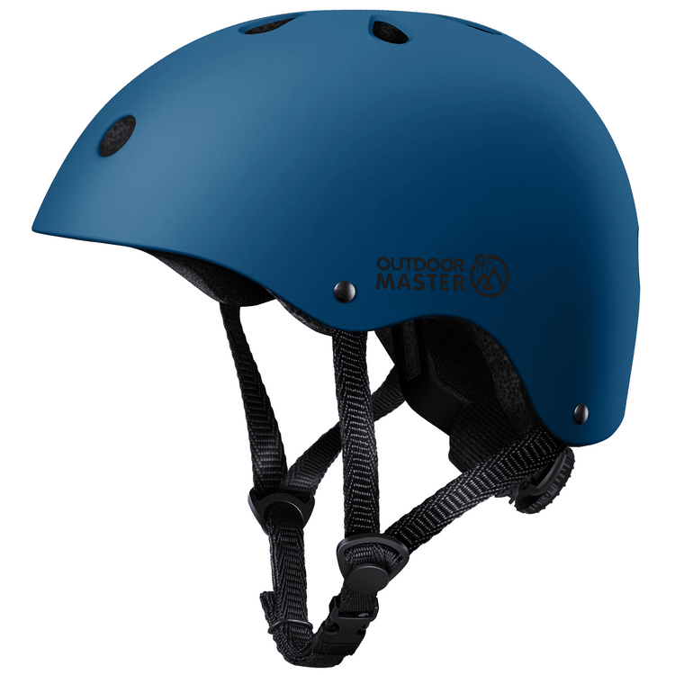 OutdoorMaster 子供用スケートボード ヘルメット-HS001-ネイビー