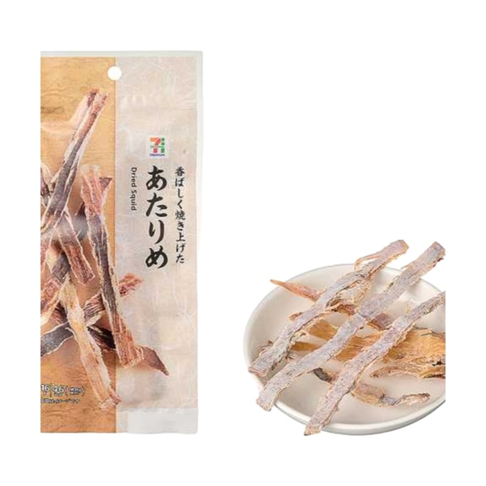 【日本直邮】 日本 7-11 711便利店 鱿鱼丝16g  1包 新旧包装随机发