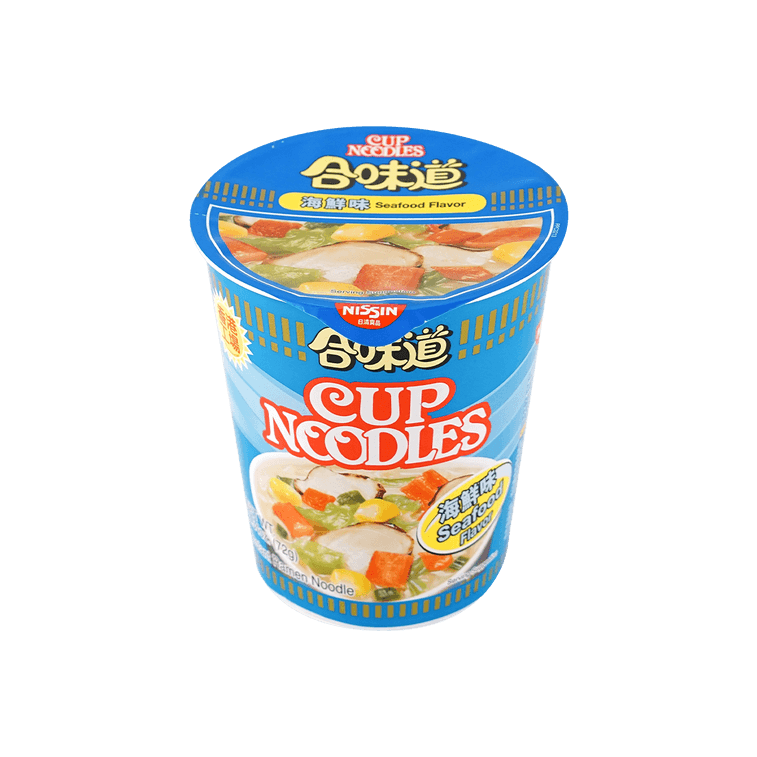 Seafood Flavor Cup Noodles - Instant Ramen, 2.53 oz*6【Value Pack】 8
