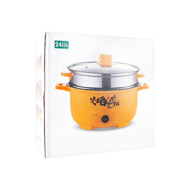 Steam & Cooking Pot Multifunction, 9.4 inch Colors May Vary 11