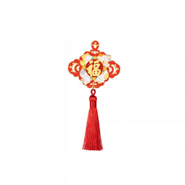 Fu Character Five Blessings Refrigerator Sticker Creative Good Luck Continuous Style 6.9*6.3cm*1 Piece