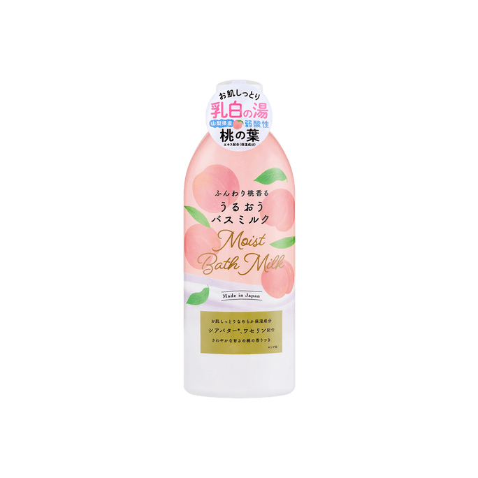 Moist Bath Milk #Peach 240ml