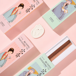 宋朝 不同凡香系列 趣味线香宋香 天然香薰檀香 空谷幽兰 内含猫咪香插