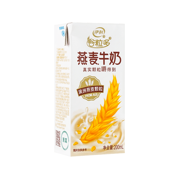 伊利 谷粒多 燕麦牛奶 200ml | 亚米