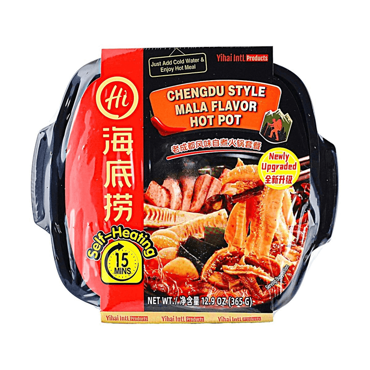 Authentic Chengdu Flavor Ham & Veggie Self-Heating Hot Pot, 12.9 oz 【Ready-In-Minutes】【Authentic Hotpot】 5