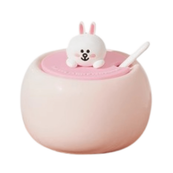 【中国直邮】 日本 LINE FRIENDS 陶瓷调料盒厨房调料罐高颜值调味罐 CONY款 1个