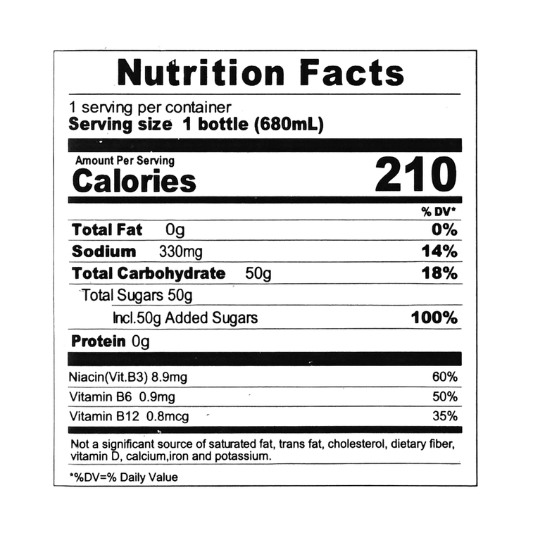 インスタントエナジードリンク、23液量オンス 5