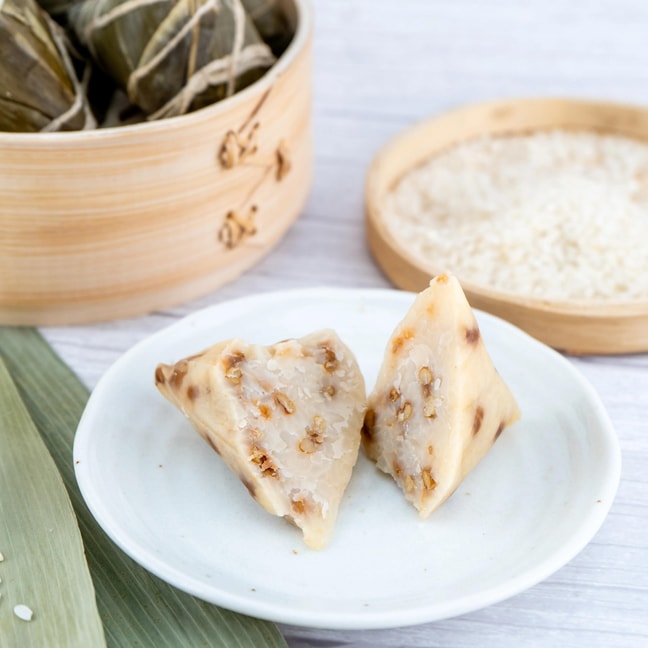 五芳斋 绿豆花生莲子粽 嘉兴粽子 6枚入 300g【中华老字号】