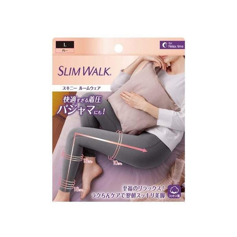 【日本直效郵件】SLIMWALK 居家緊身褲 灰色 L
