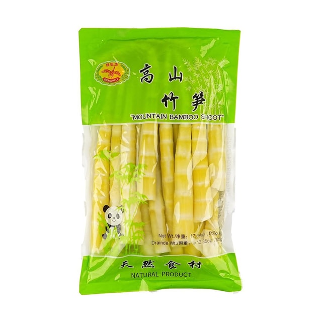 蜻蜓牌高山竹笋清水笋尖500g【火锅烧烤必备食材】 - 亚米