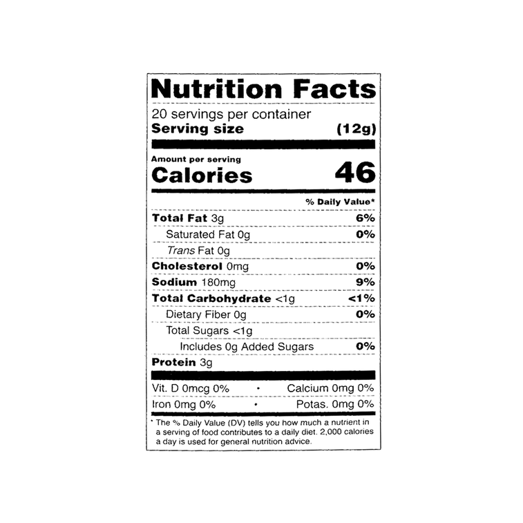 Snack de poisson anchois braisé -, 20 pièces, 8,46 oz 13