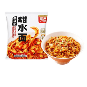 【中国直邮】 阿宽 甜水面110g*1袋干拌面速食泡面食品