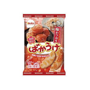Bakauke Plum Flavored Rice Crackers (16 pieces)