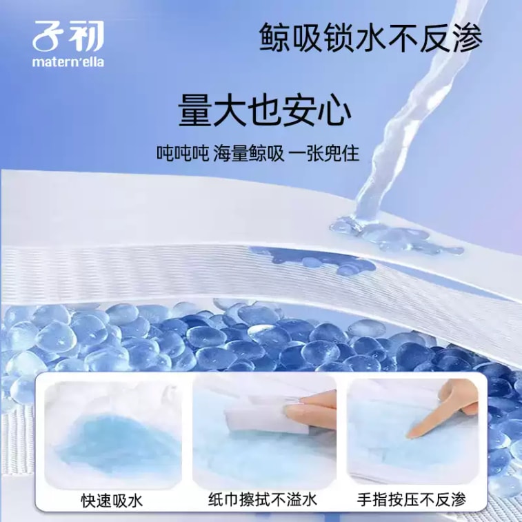 【中国直送】Zichu スリープパンツ レディース 生理漏れ防止 生理用ナプキン マタニティ専用ナイトパンツ プルアップパンツ M & Lサイズ 6枚組 3