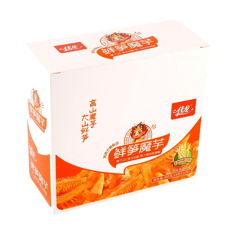 佳龍 鮮筍魔芋爽 燒烤口味 20包入 360g 6