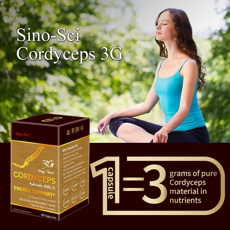 3G Cordyceps Energy Support Immunity Booster 40Counts 6