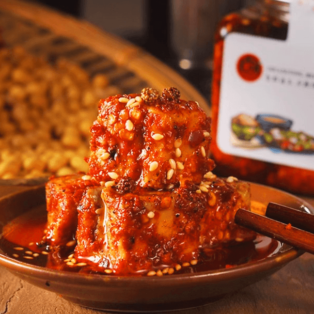 夹江 腐乳 香辣味 300g【四川特产】【非遗毛豆腐下饭菜】