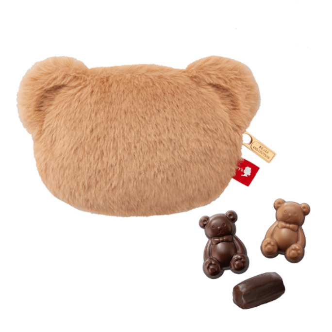 Valentine's Day Limited Edition Bears Collection Teddy Pouch Chocolate 7pcs