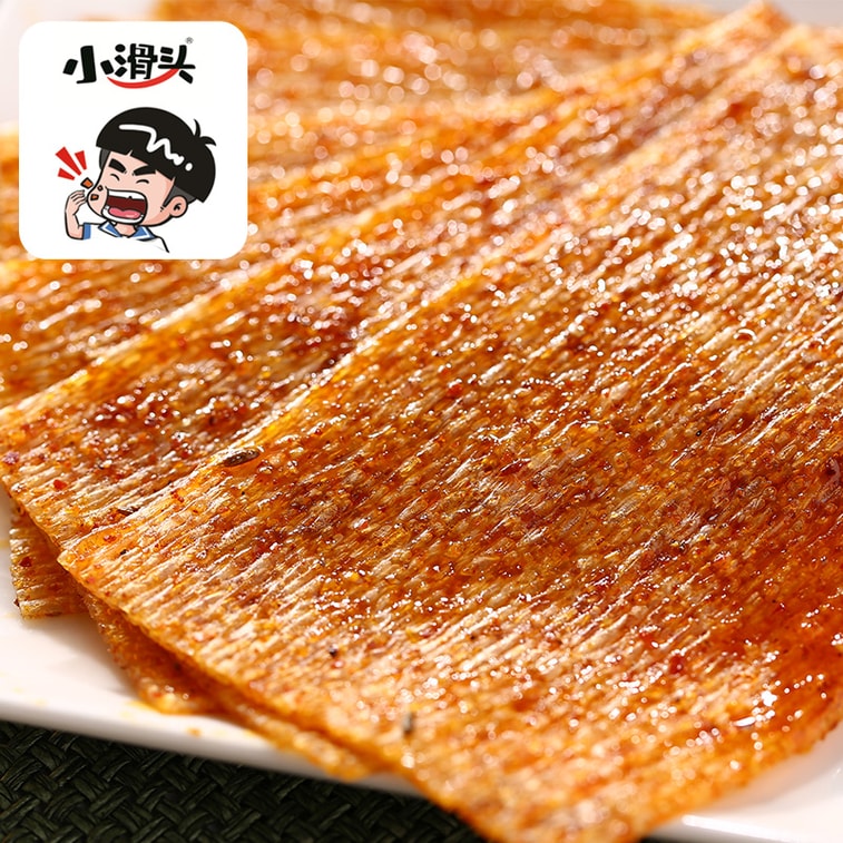 8-Pack Classic Spicy Gluten (18g each) | Bold Flavor, Chewy Fun! A Nostalgic Vegetarian Snack for a Unique Mouthfeel Experience 4