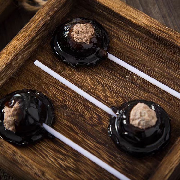 Preserved plum lollipop with black sugar flavor 130g *1 bag - Yami.com