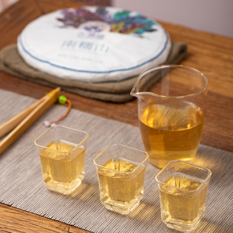 仁信昌 云南普洱生茶 南糯山2021古树普洱茶叶 357g 4