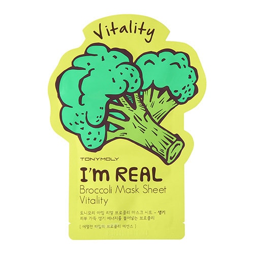tonymoly i m real vitality broccoli mask sheet 1sheet tonymoly i m real vitality broccoli mask sheet 1sheet