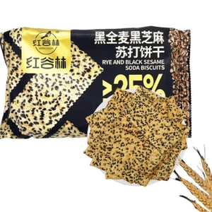 Rye And Black Sesame Soda Biscuits 208g