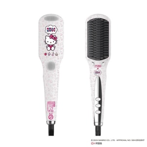 Negative Ion Hair Straightening Brush - 30-Second Heat Up  Anti-Scald Design  HELLO KITTY™ Collab Edition 1pack
