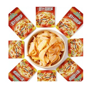 【中国直邮】  闽香 金针菇脆笋70g*福建特色调味品下饭菜下酒菜开袋即食