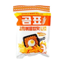 韩国GOMPYO白熊 韩式泡菜炒饭风味玉米片 薯片 190g