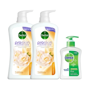 Dettol Proskin ボディソープ ZeeNuNew DETTOL Proskin Body Wash & Hand Wash Set, 32.08 fl. oz