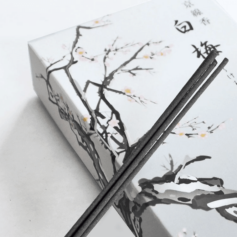 香彩堂||四季 季節感少煙線香||白梅 70g 5