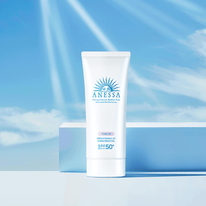 Anessa Brightening Sunscreen UV Gel SPF50+ PA++++, 3.17 oz *2【Value Pack】
