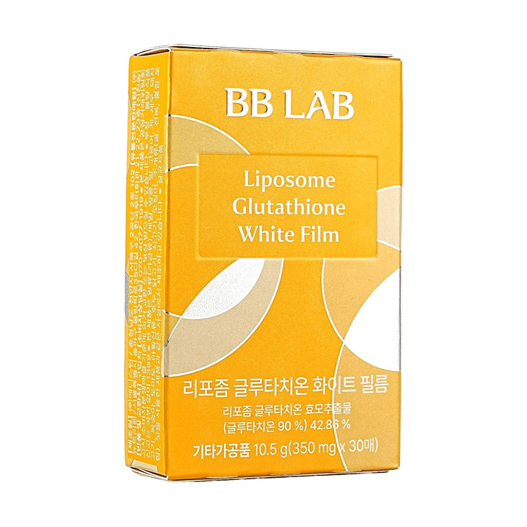 BB LAB Liposome Glutathione White Film (90% Glutathione), 30 Sheets,0.37 oz