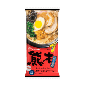 Kumamoto Black Sesame Oil Garlic Tonkotsu Ramen 2 Servings 186g