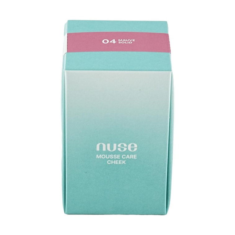 韓國NUSE 奶油慕斯腮紅眼影兩用 明亮柔嫩 自然遮瑕磨皮 鎮定舒緩 補水降溫保濕護膚 美白除皺 溫和不刺激 16ml #04 Mauve Solid 氛圍玫瑰色 9