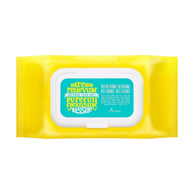 Refreshing Cleansing Makeup Remover Wipes, 80 Pieces