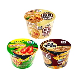 싱가포르 스타일 바쿠테 맛 인스턴트 누들, 3.91온스