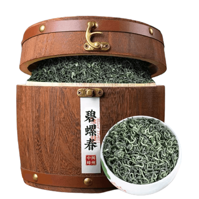 【中國直郵】中閩峰州 碧螺春 2025新茶葉明前春茶 禮盒裝特級濃香型綠茶 400g/桶