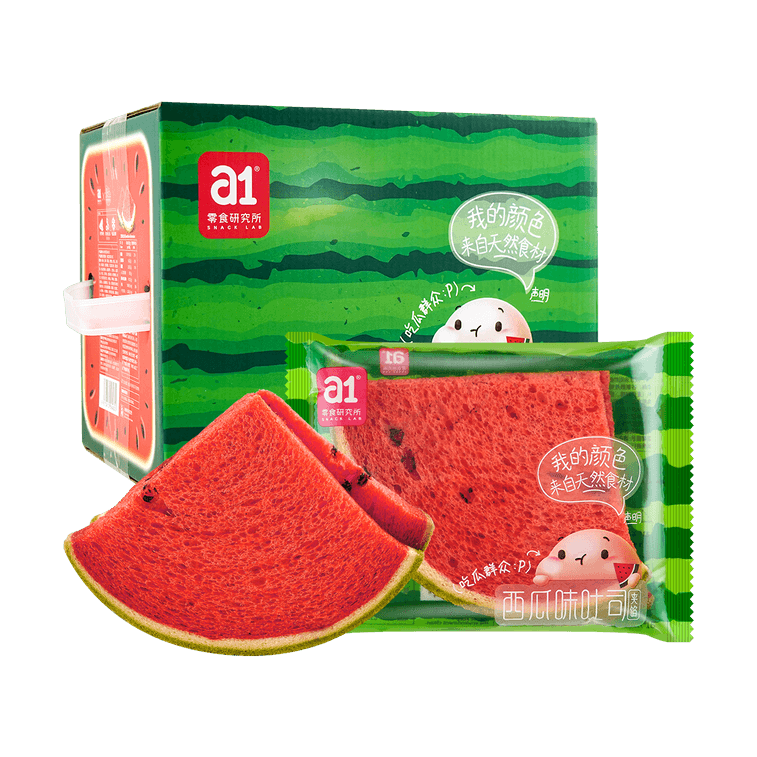 SNACK LAB Watermelon Toast 9 Packs, 16.93oz Yami